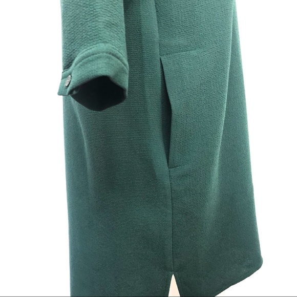 MADEWELL Green Moviehouse Shirtdress - Picture 4 of 5